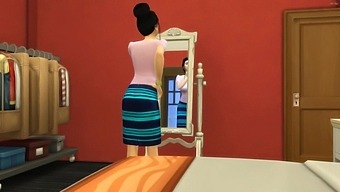 Indian Father Discovers His Daughter And Son Engaging In Sexual Activity Upon His Return From Work, And Decides To Join Them To Maintain Discretion