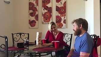 Aunt And Step-Nephew'S Christmas Playtime With A Milf Twist
