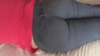 Creamy Milk Fills Her Delicious Rear