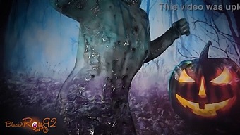 Woman Covered In Slimy Substances