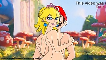 Princess Peach And Mario In Erotic Adventure