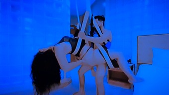 Intimate Home Video Of A Couple Using A Swing For Sexual Pleasure
