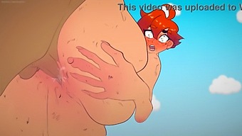 A Man Transforms Into A Woman In A Rubbish Bin And Has Sex In A Hentai Video (2d Animated Erotica)