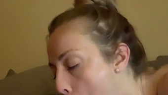 Tinder Match With A Sexy Blonde Engaging In Intense Sex