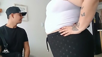 Licking And Fucking My Boss'S Round And Curvy Ass While He'S Walking
