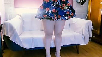 Voyeur Watches And Touches A Mistress Before Being Asked To Strip Naked