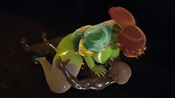 Thicc And Big-Busted Fiona Gets A Cumshot From An Orc In This 3d Porn Video