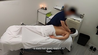 Emma Returns For A Passionate Encounter With Her Masseur In This Steamy Video!