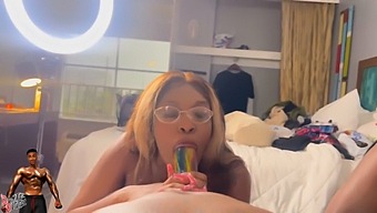 Milf And Big Tit Babes Compete In A Dick Sucking Contest With Their Partners Judging - Preview