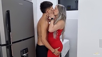 Milf Wife Seduces Stepson For Threesome With Her Husband