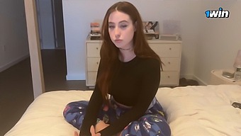 Hot Redhead In Class Gets Step-Sis Sex Before Lectures